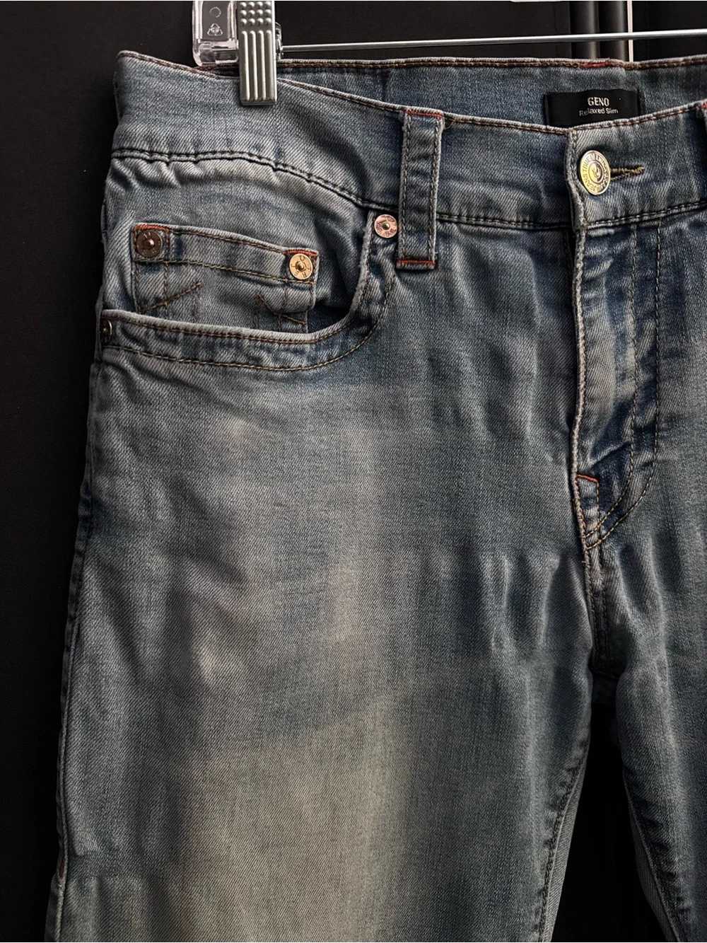 VINTAGE True Religion Mens Geno Jeans Size 33